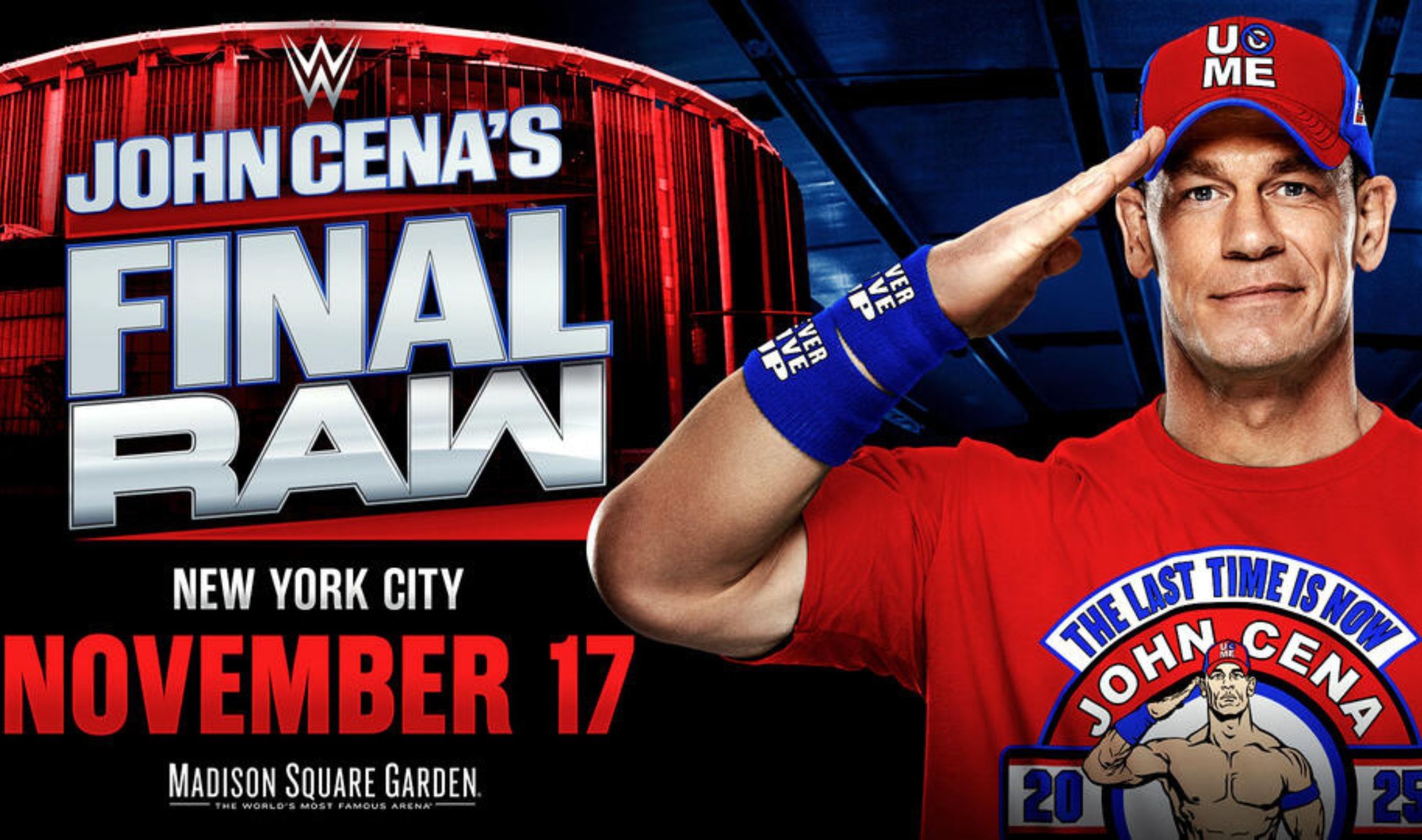 John Cena WWE RAW at MSG