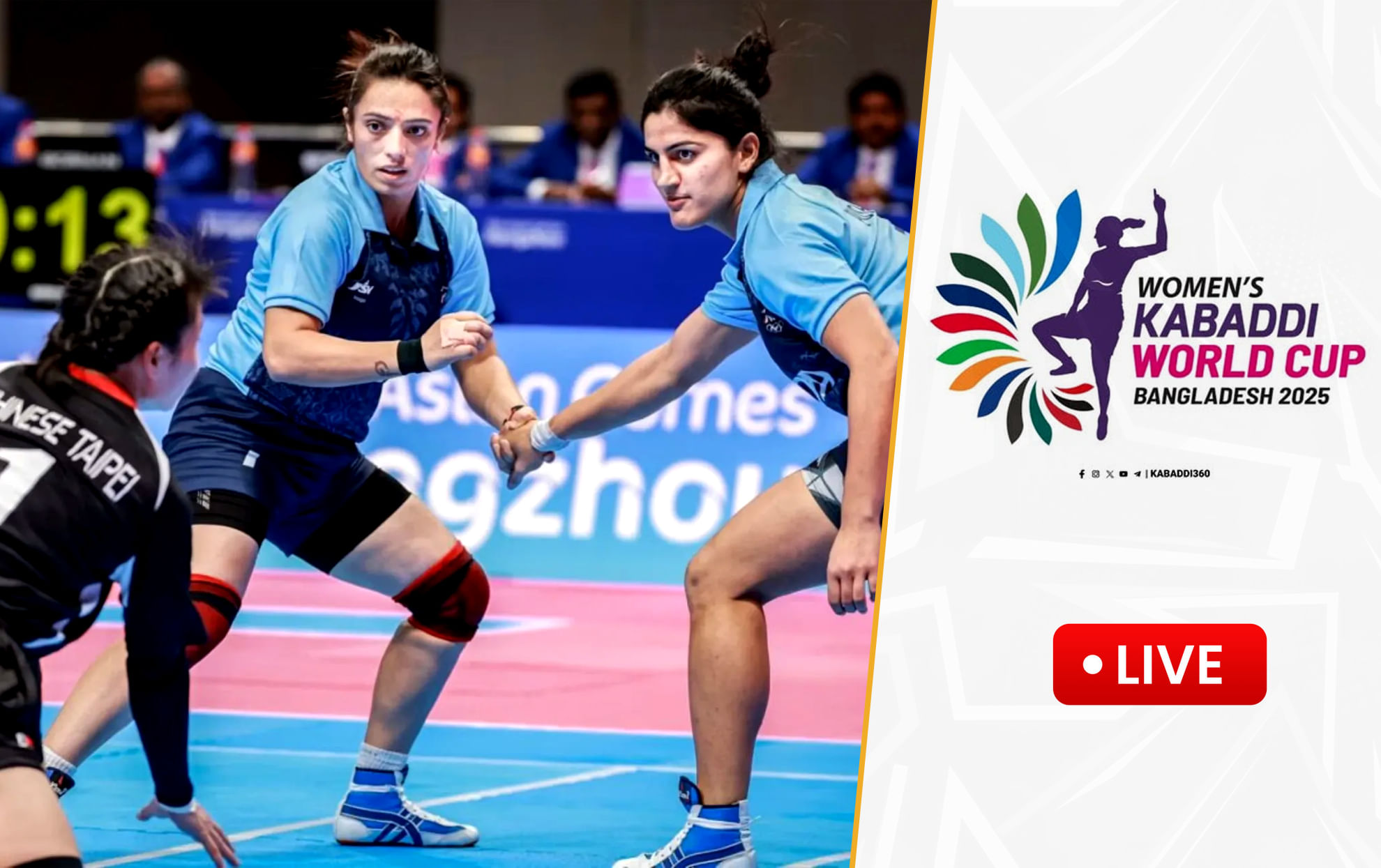 Where & how to watch Women's Kabaddi World Cup 2025 for free