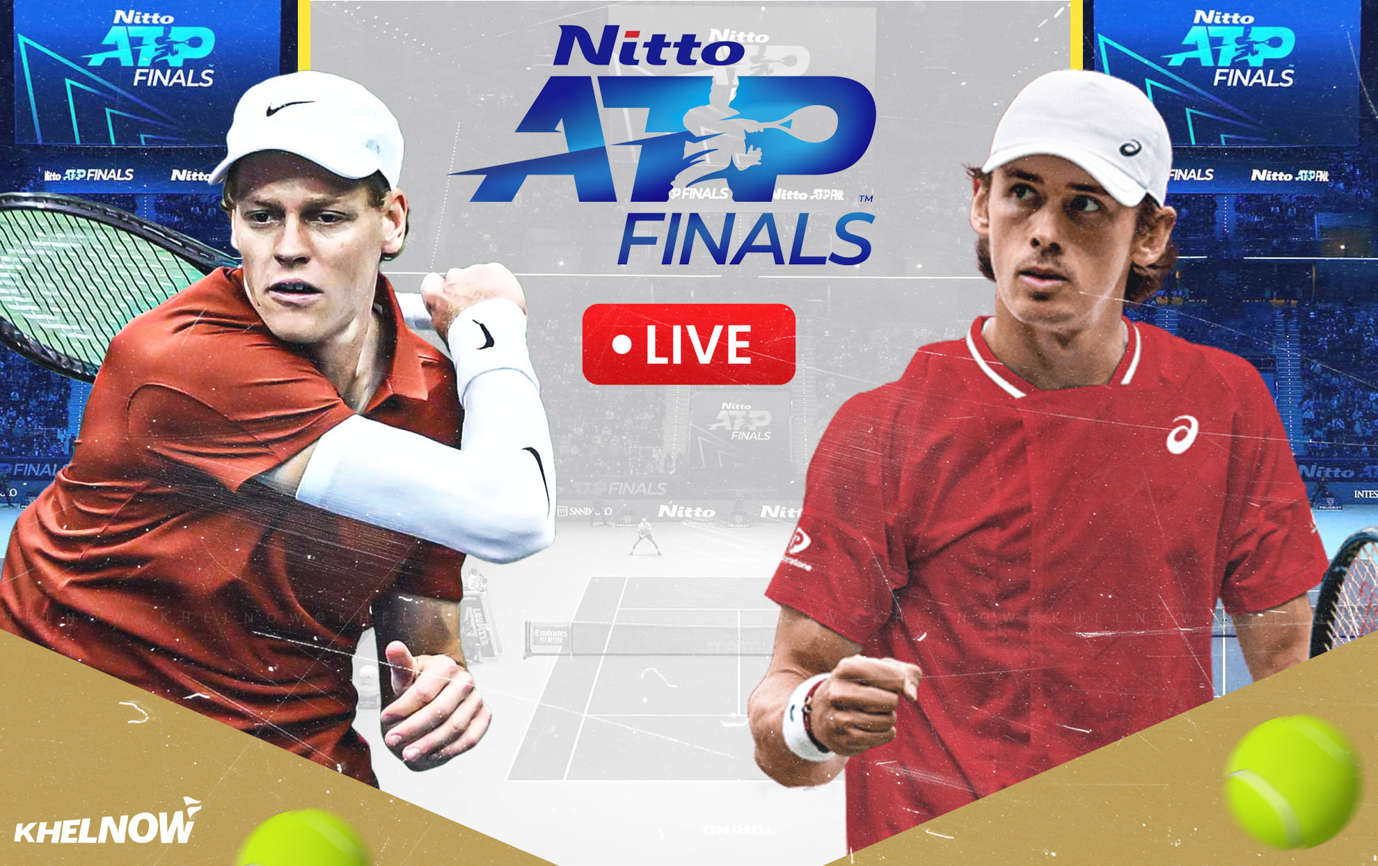 Jannik Sinner vs Alex de Minaur