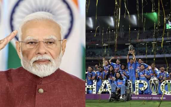 Narendra Modi lauds India Women team