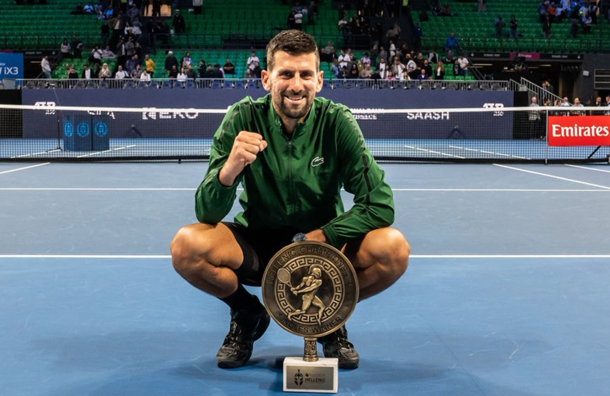 Novak Djokovic athens