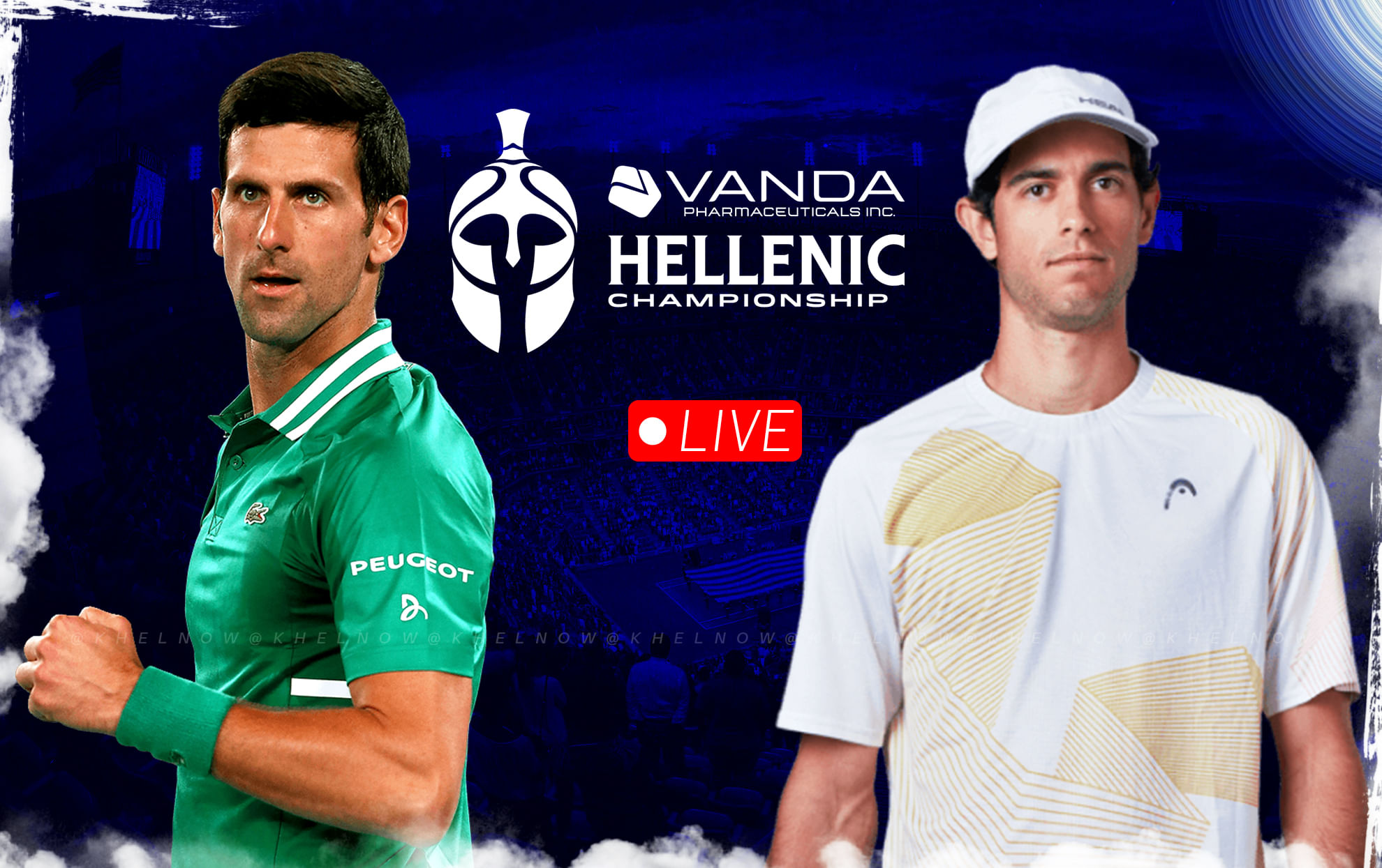 Novak Djokovic vs Nuno Borges quarter-final live streaming, TV channel, where & how to watch Hellenic Championship 2025 match?