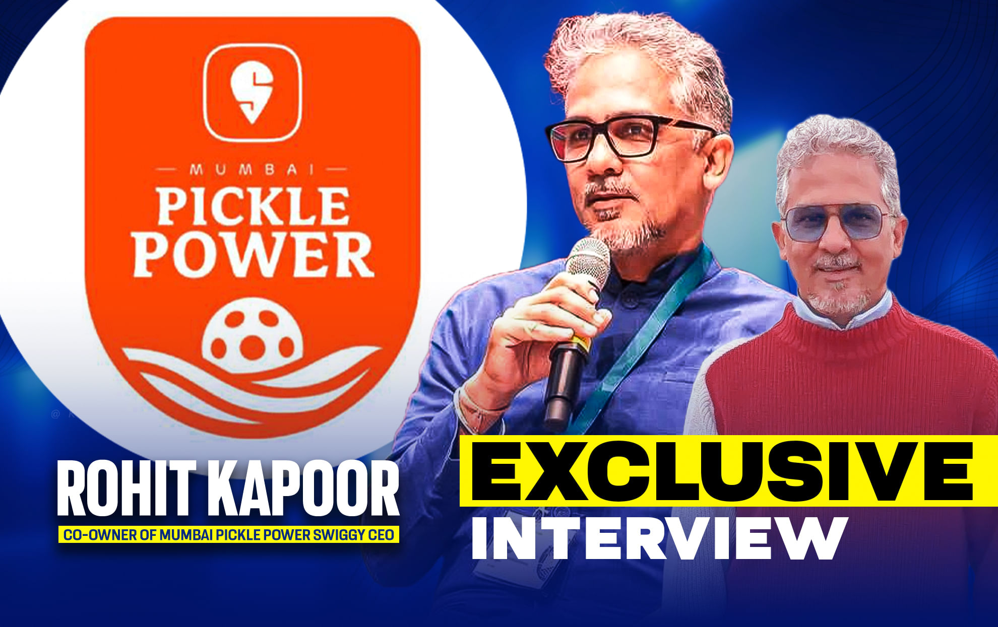 'Foresee a bright future for pickleball': Swiggy CEO Rohit Kapoor