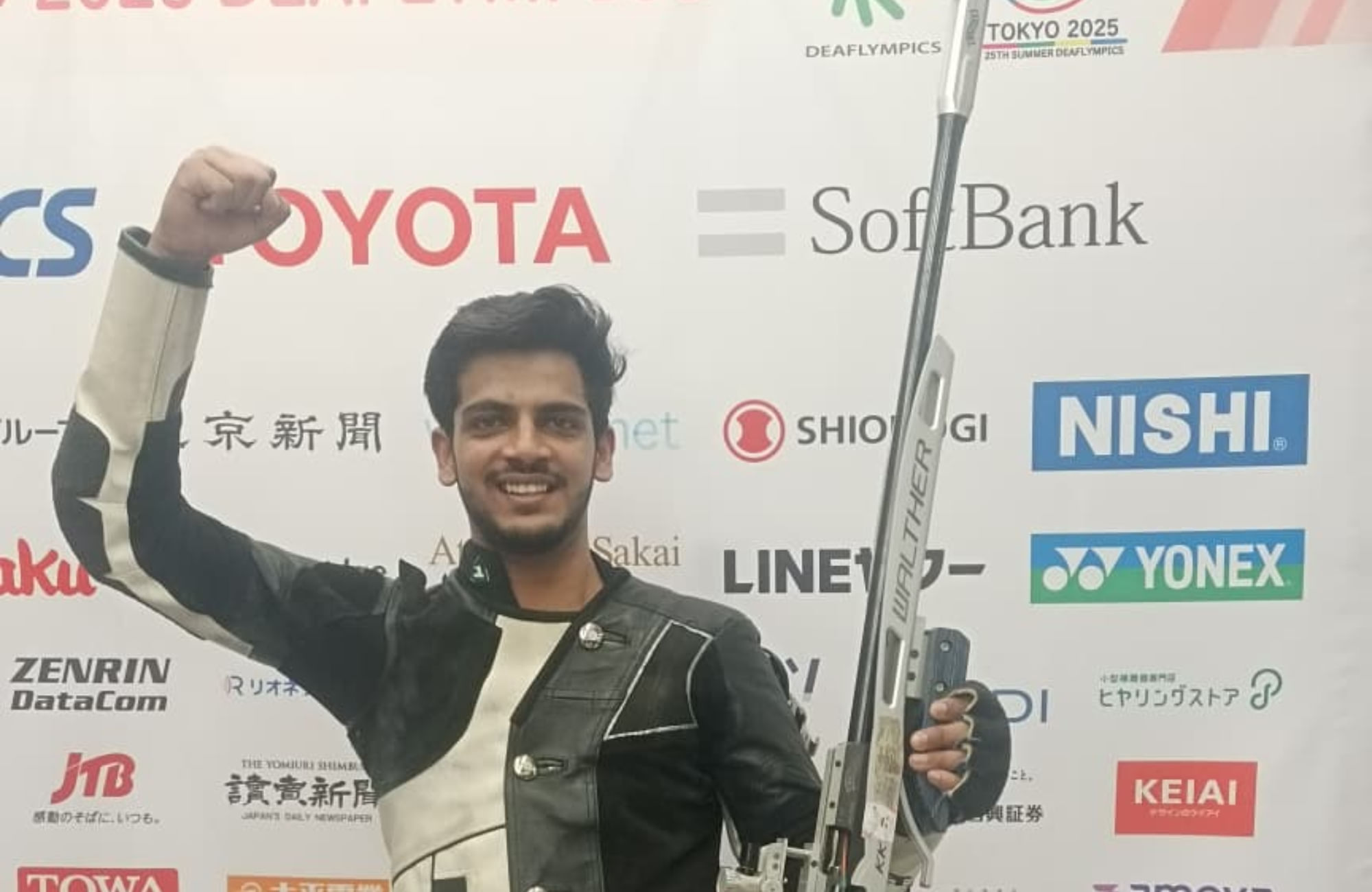 Deaflympics 2025: Shourya Saini bags silver with record-breaking show in 50m Rifle 3 Positions
