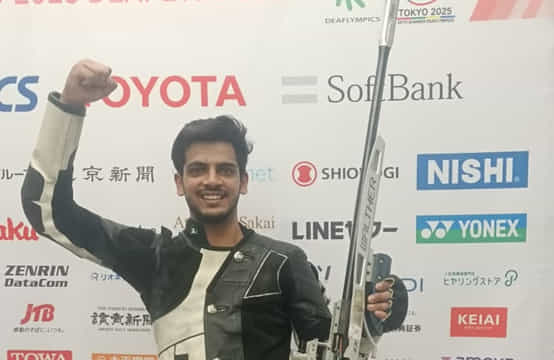 Deaflympics 2025: Shourya Saini bags silver with record-breaking show in 50m Rifle 3 Positions