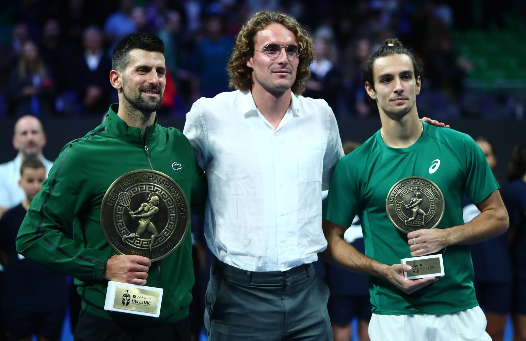 'First in my lifetime' – Stefanos Tsitsipas shares experience of watching Novak Djokovic win Hellenic Championship