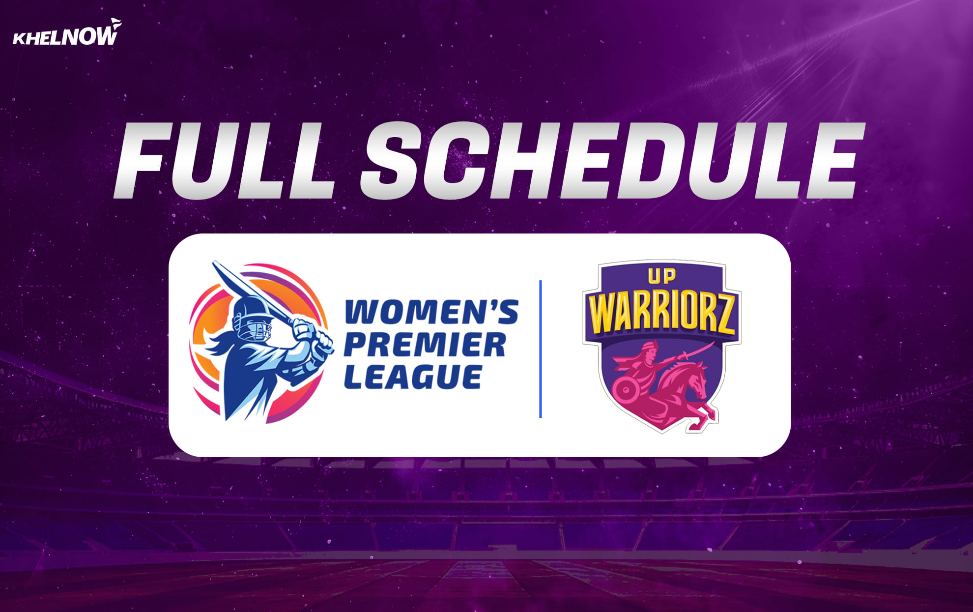 WPL 2026: UP Warriorz full schedule