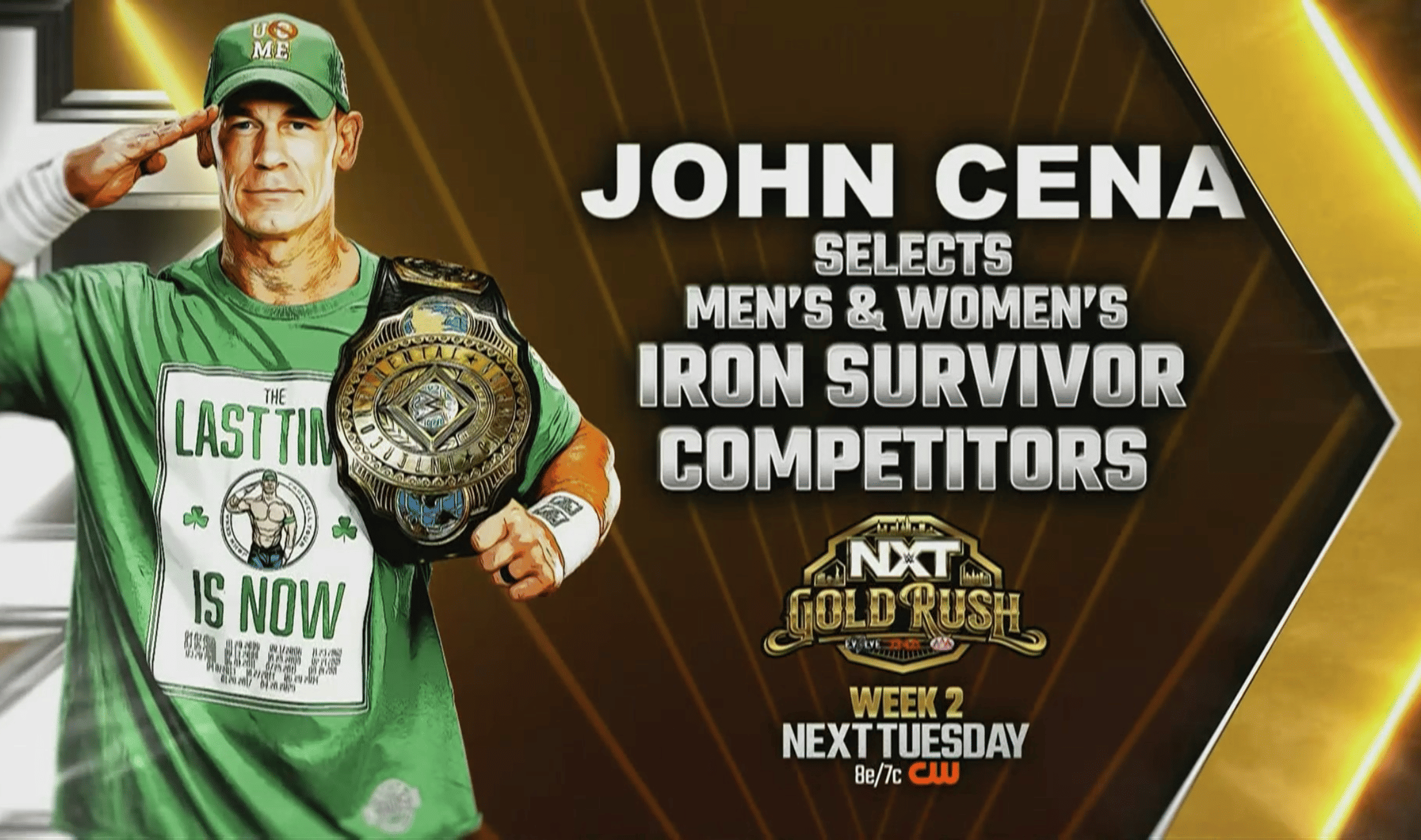 WWE NXT Gold Rush Week 2 - John Cena