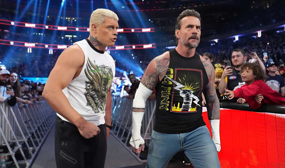 WWE RAW CM Punk Cody Rhodes WWE Saturday Night's Main Event 2026