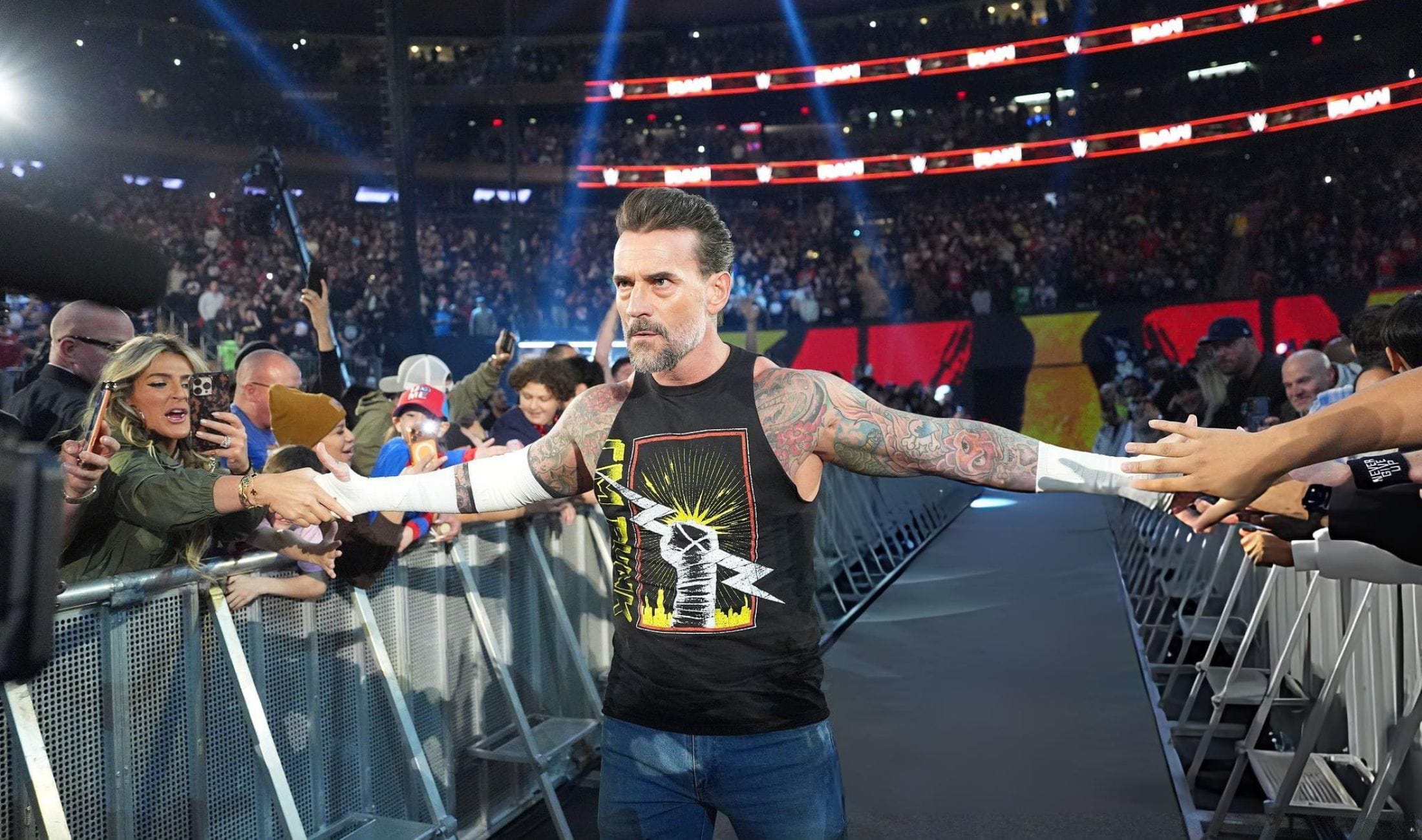 WWE RAW CM Punk