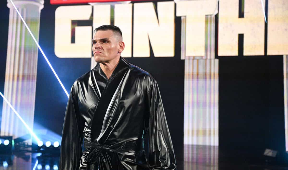 WWE RAW Gunther SmackDown WrestleMania