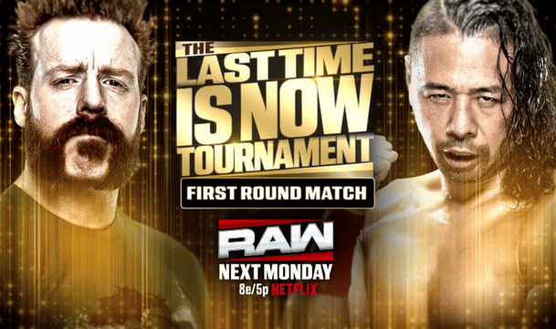 WWE Raw November 10 - Sheamus vs Shinsuke Nakamura