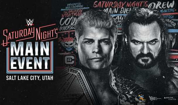 WWE Saturday Night's Main Event Cody Rhodes vs Drew McIntyre