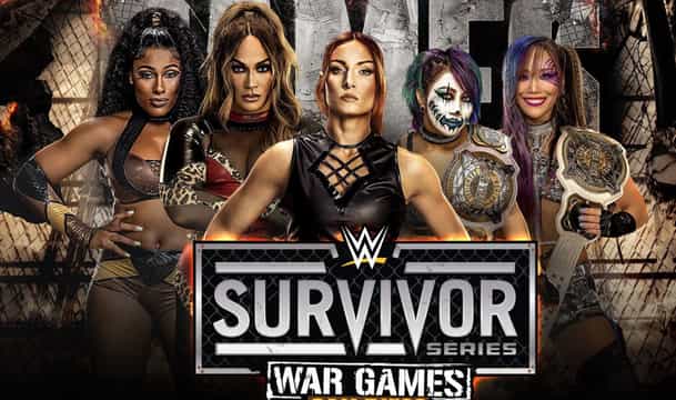 WWE Survivor Series WarGames Becky Lynch Nia Jax Asuka