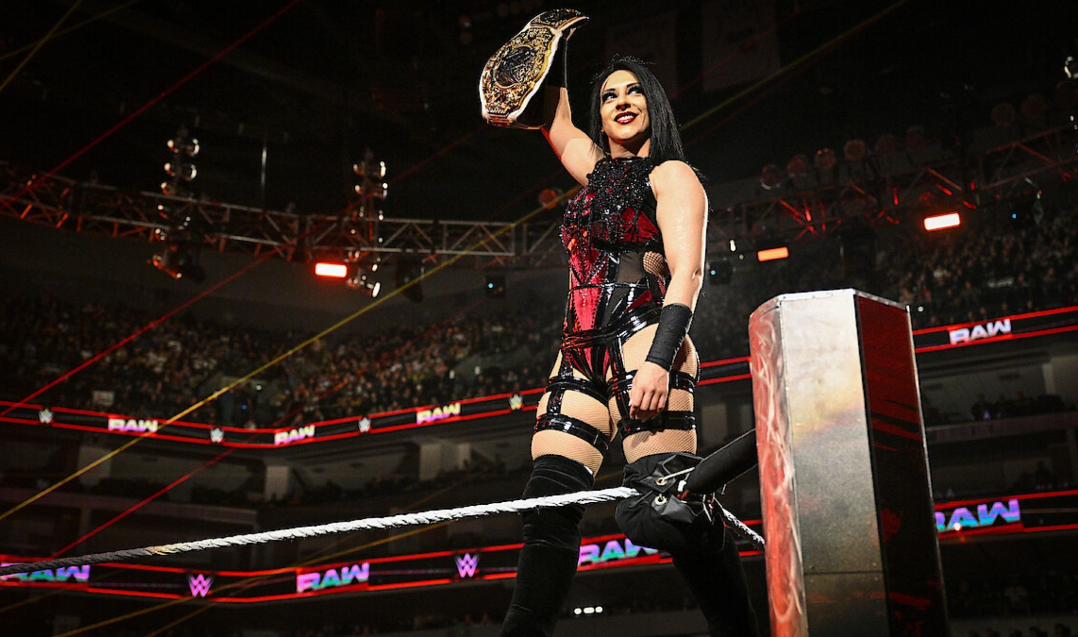 Women's World Champion Stephanie Vaquer WWE RAW