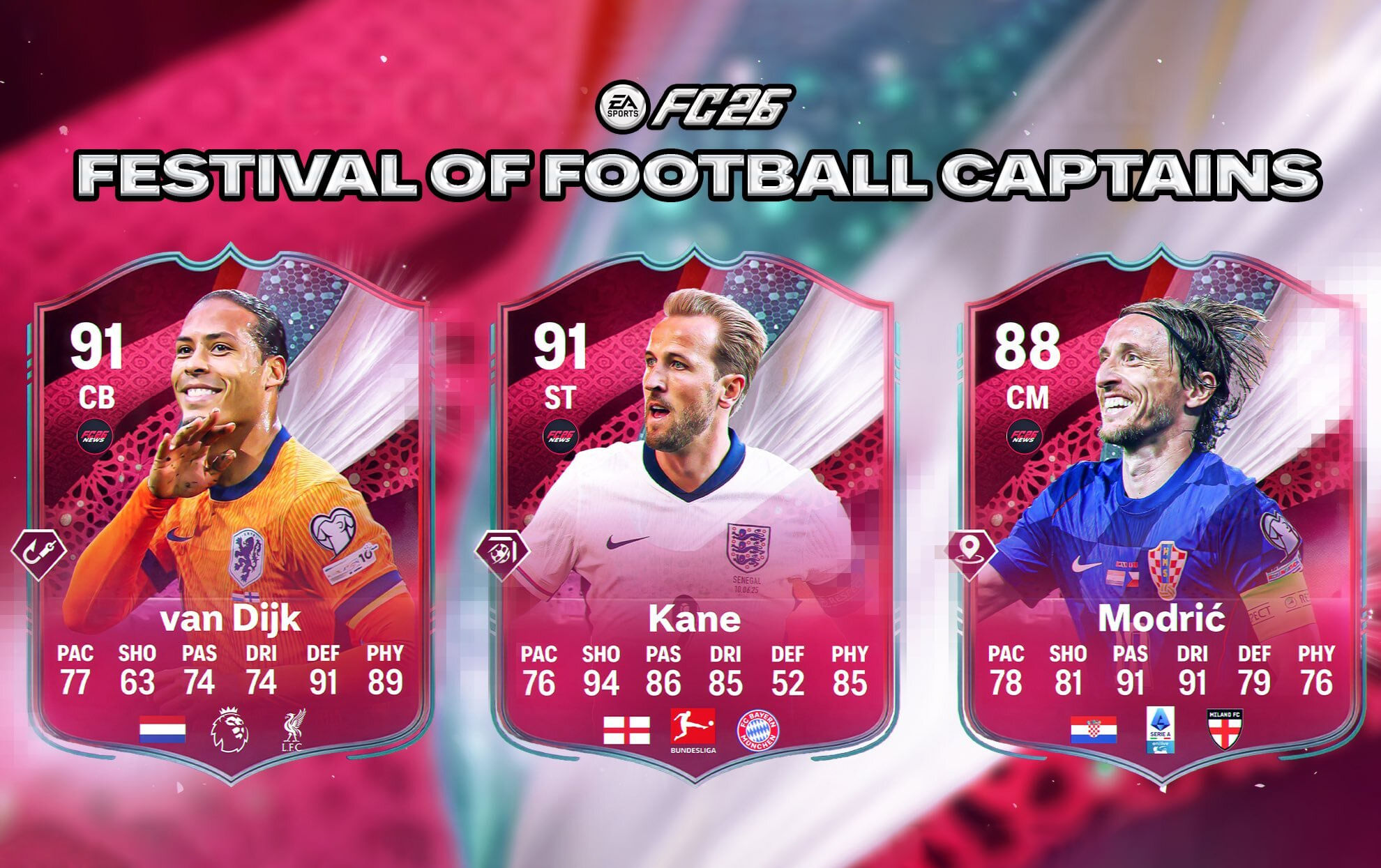Festival of Football Captain Promo