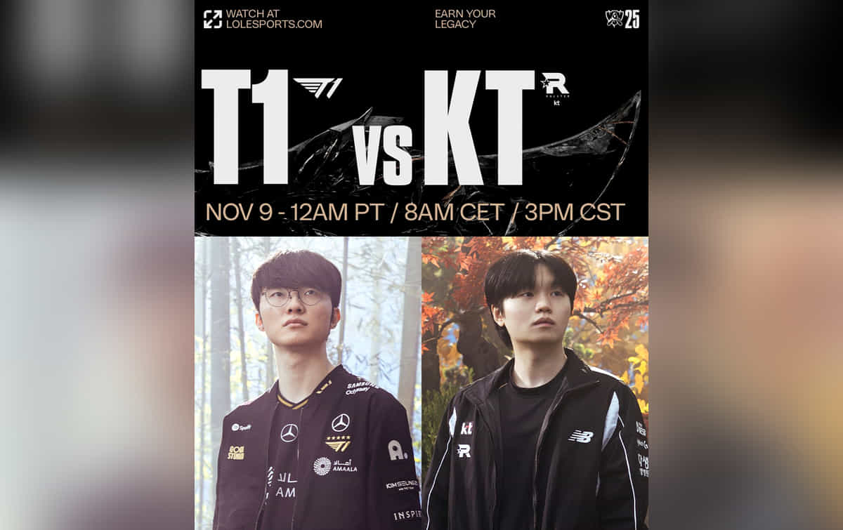 T1 vs KT Rolster