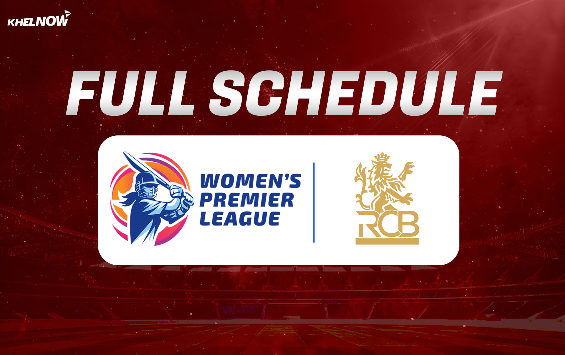 WPL 2026: Royal Challengers Bengaluru full schedule