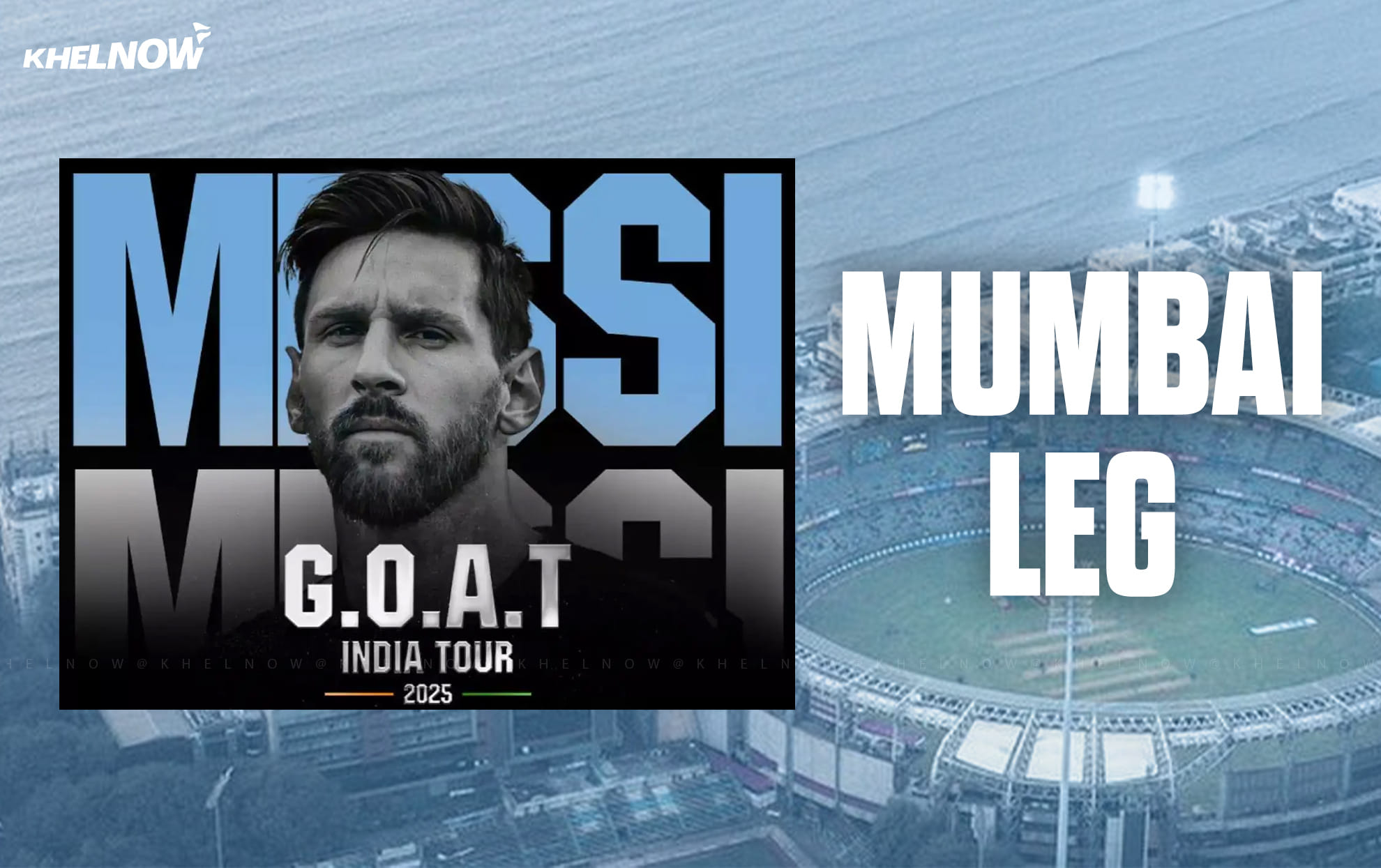 Lionel Messi GOAT India Tour LIVE: Where & how to watch Mumbai leg today & full schedule