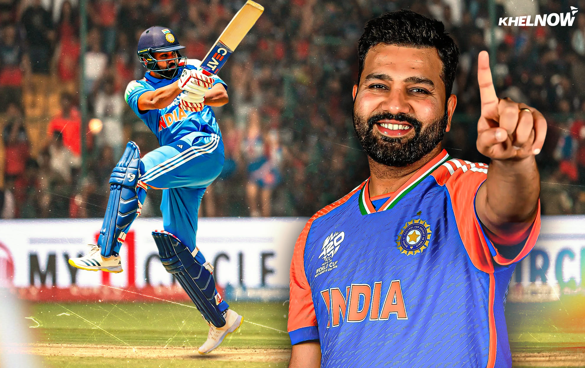 Top 5 records achieved by Rohit Sharma in 2025