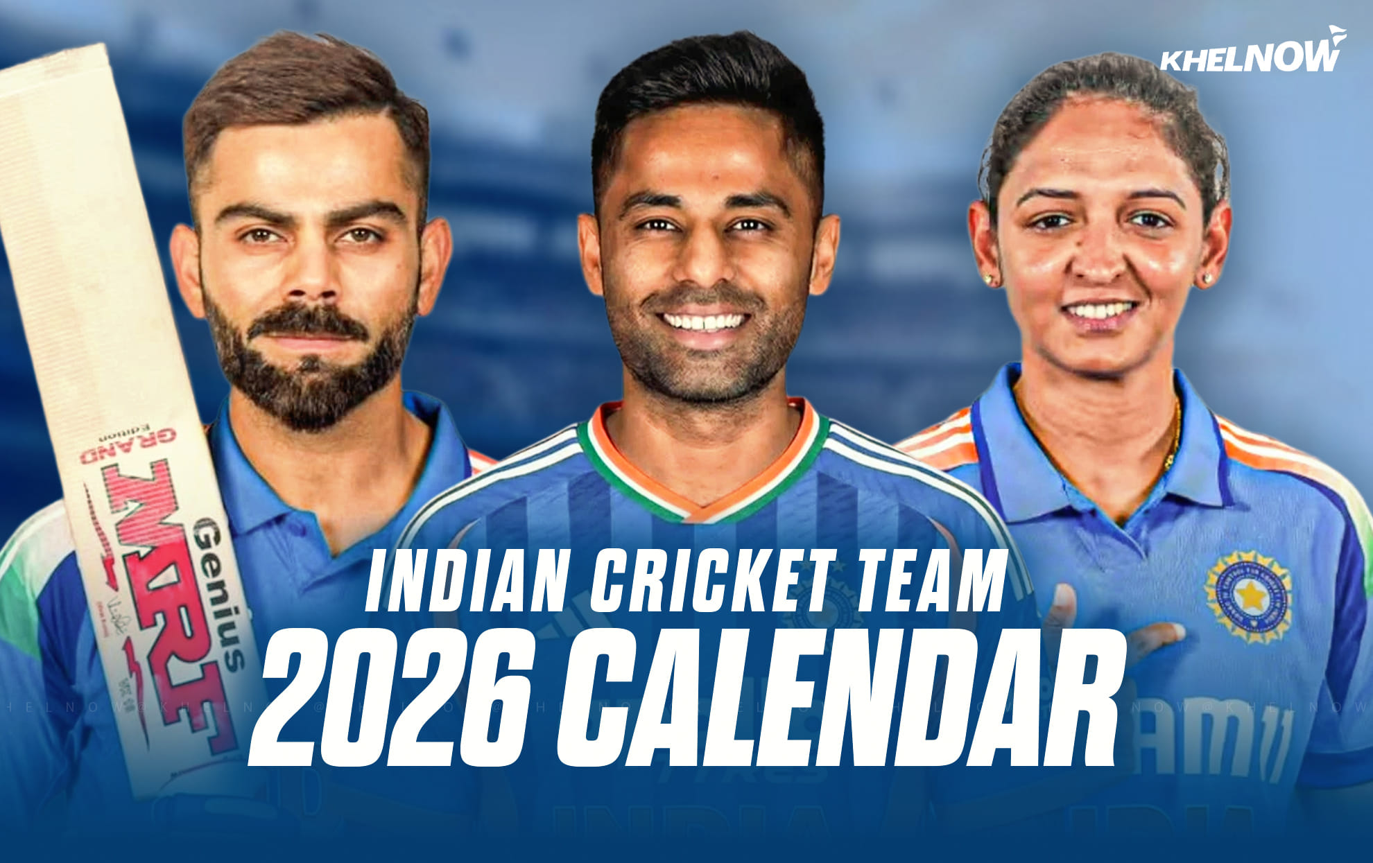 Indian Cricket Teams Calendar 2026: T20 World Cup, Asian Games & other major events schedule