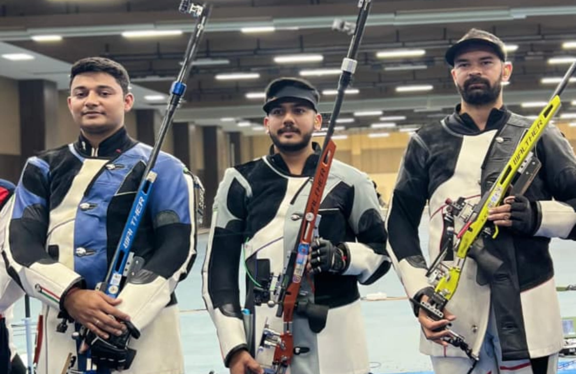 Aishwary Pratap Singh Tomar shoots World Record score to win 50m 3P Gold