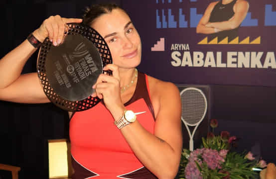 Aryna Sabalenka crowned WTA Player of the Year for second consecutive season