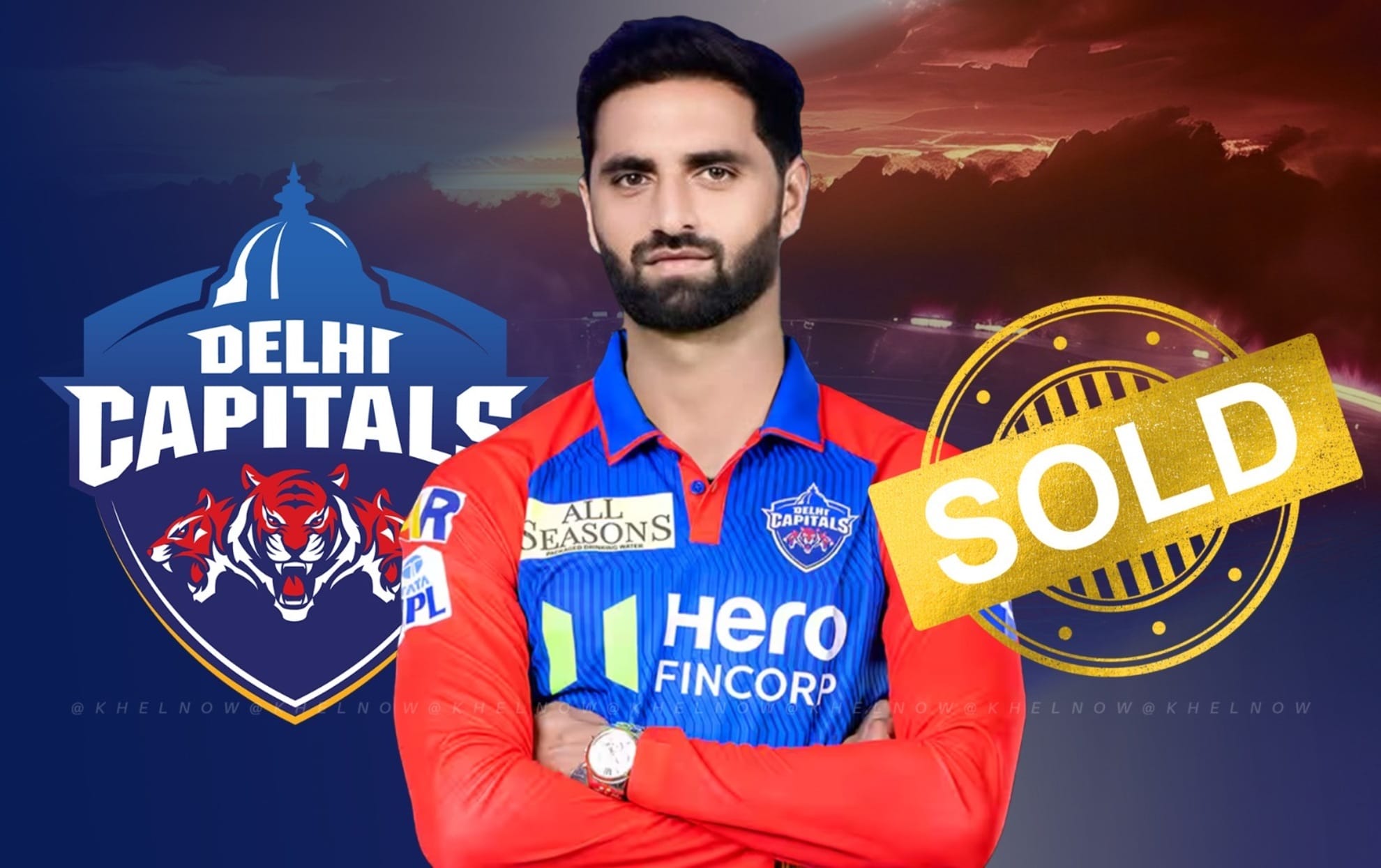 Auqib Dar picked by DC for INR 8.40 crore