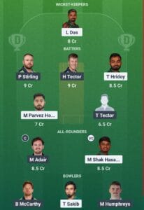BAN vs IRE Dream11 Prediction Today Match 3rd T20I Bangladesh vs