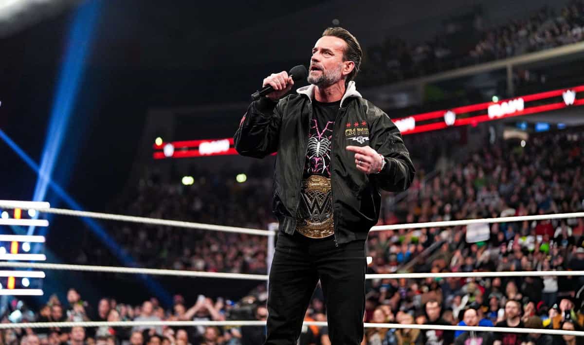 CM PUNK WWE RAW