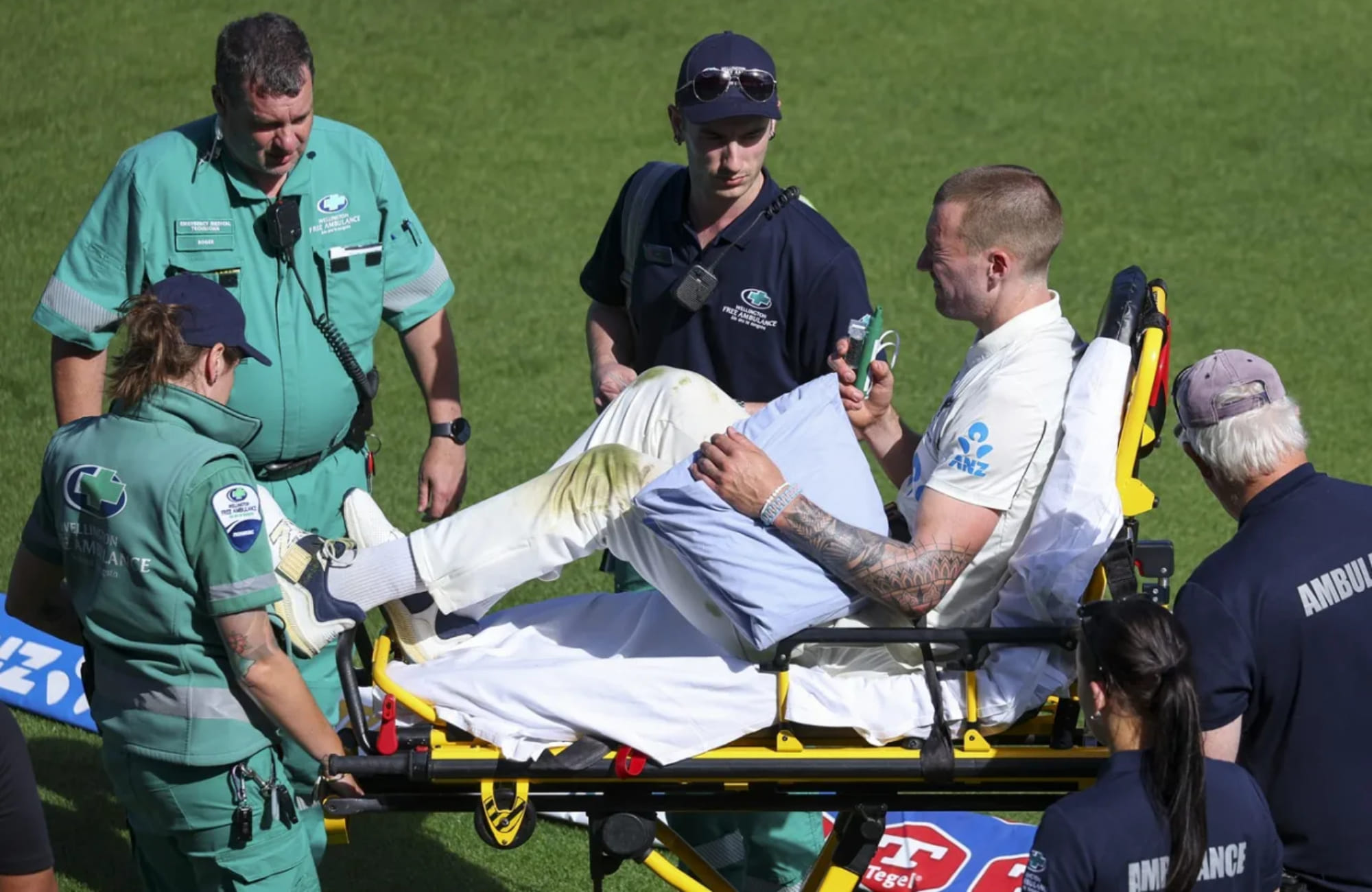 NZ pacer Blair Tickner suffers serious shoulder injury during second test against West Indies