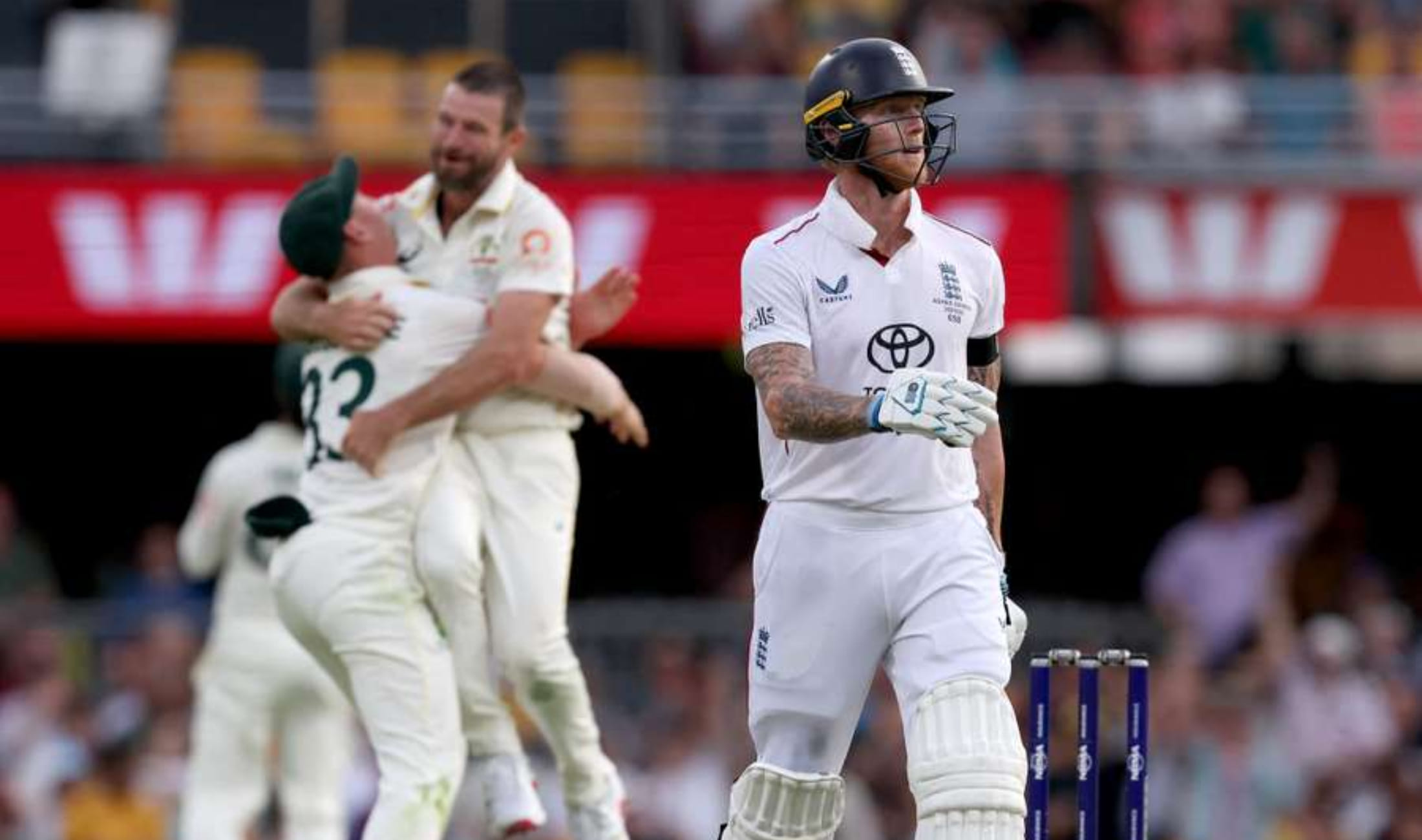 Top 5 lowest totals by England in Ashes