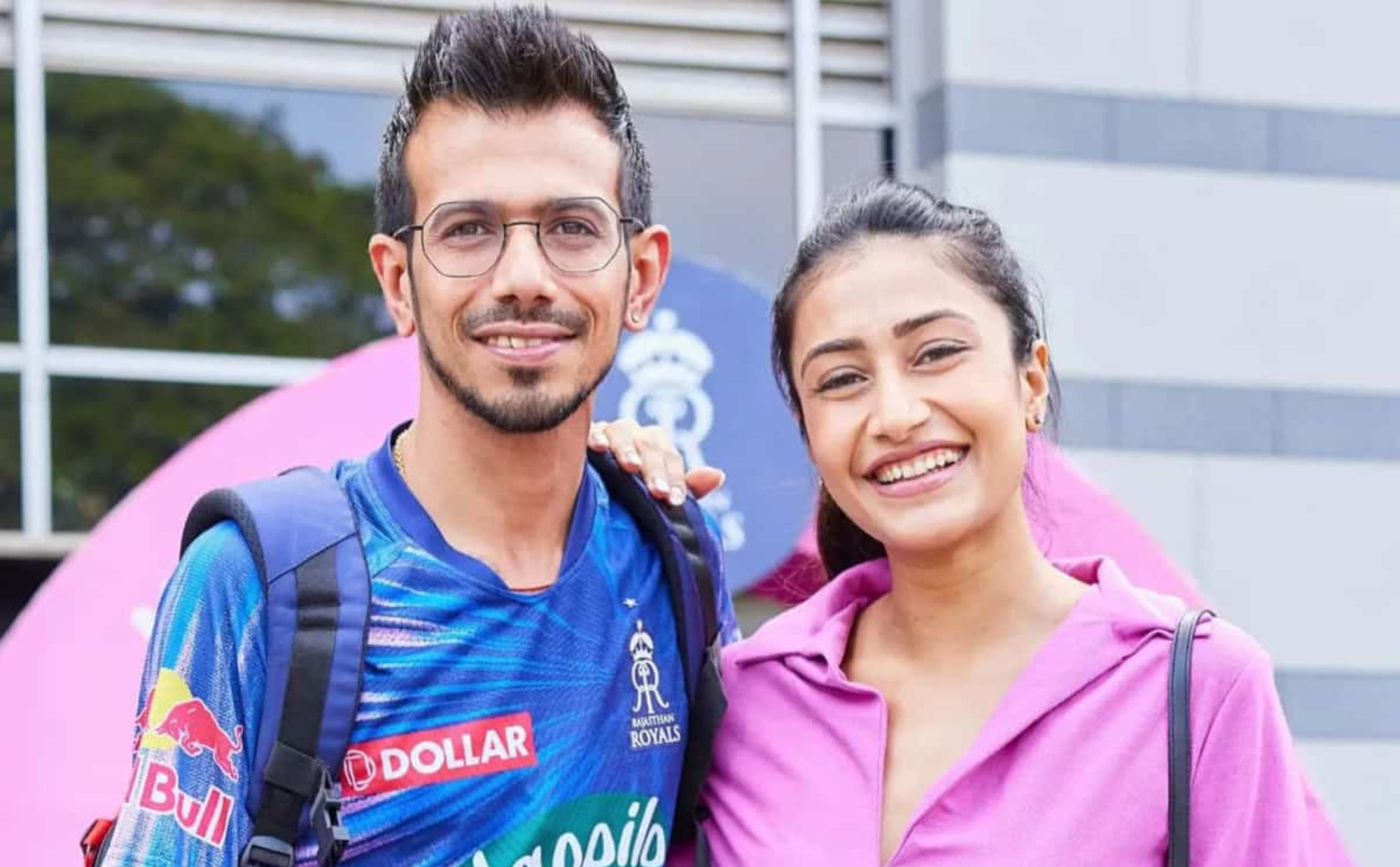 Yuzvendra Chahal and Dhanashree Verma