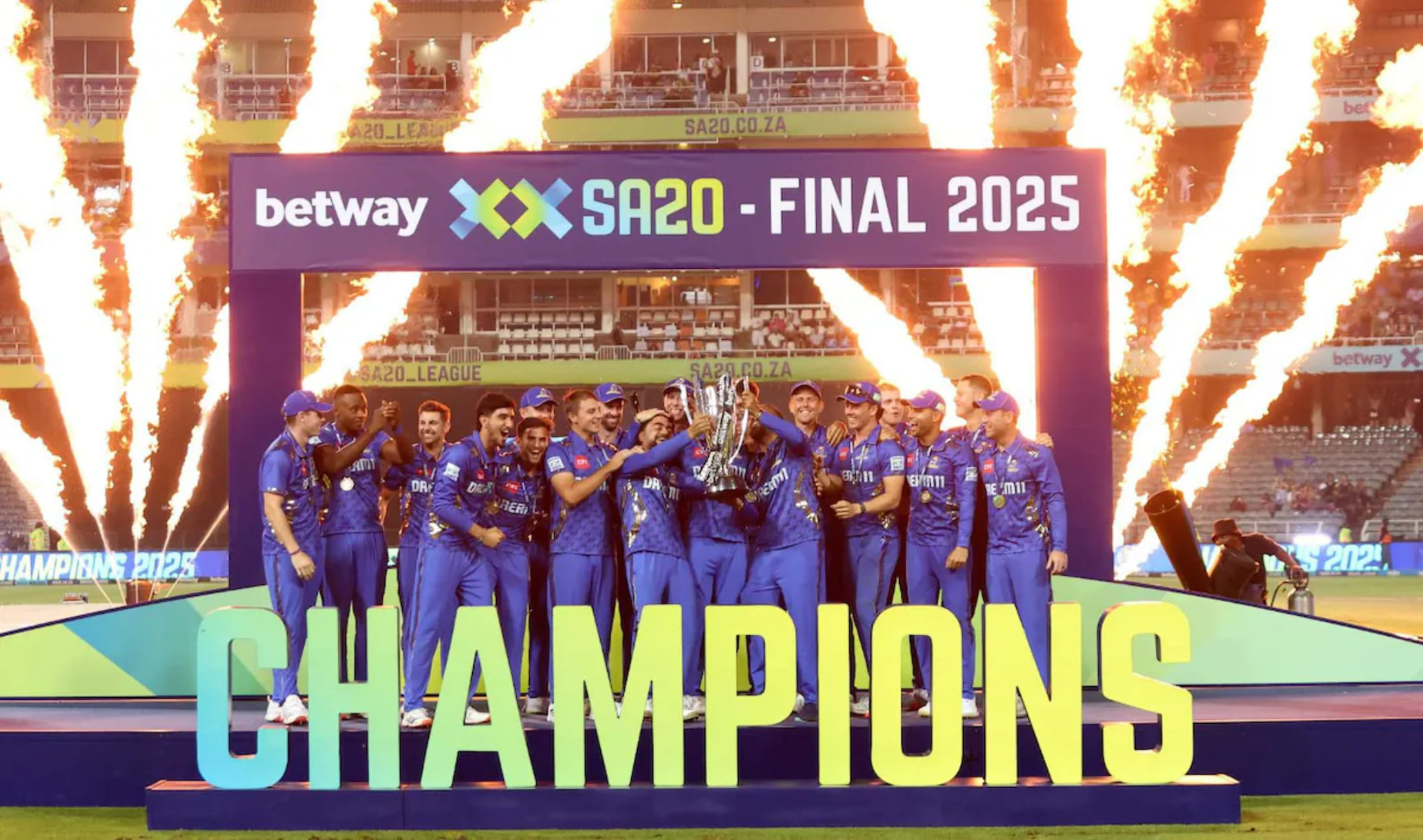 MI Cape Town, SA20 2025 Champions