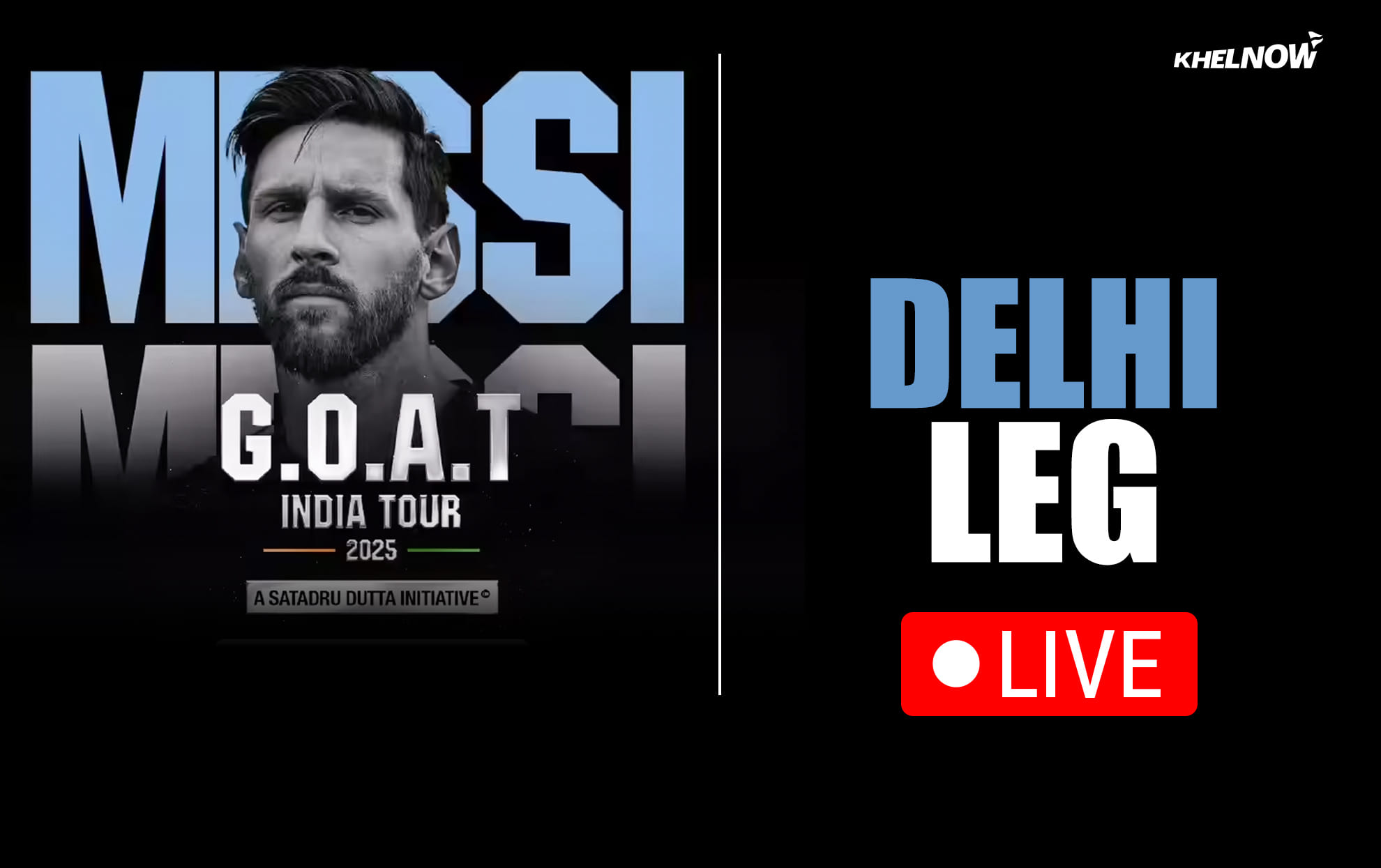 Lionel Messi GOAT India Tour Delhi Live: Capital city brace for Messi's arrival