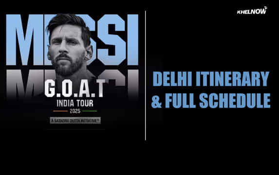 Lionel Messi GOAT India Tour Delhi Itinerary & full schedule