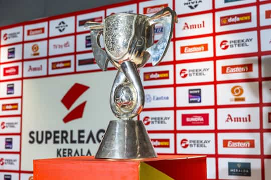 Super League Kerala 2025 trophy