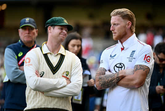 Australia stand-in captain Steve Smith and England captain Ben Stokes