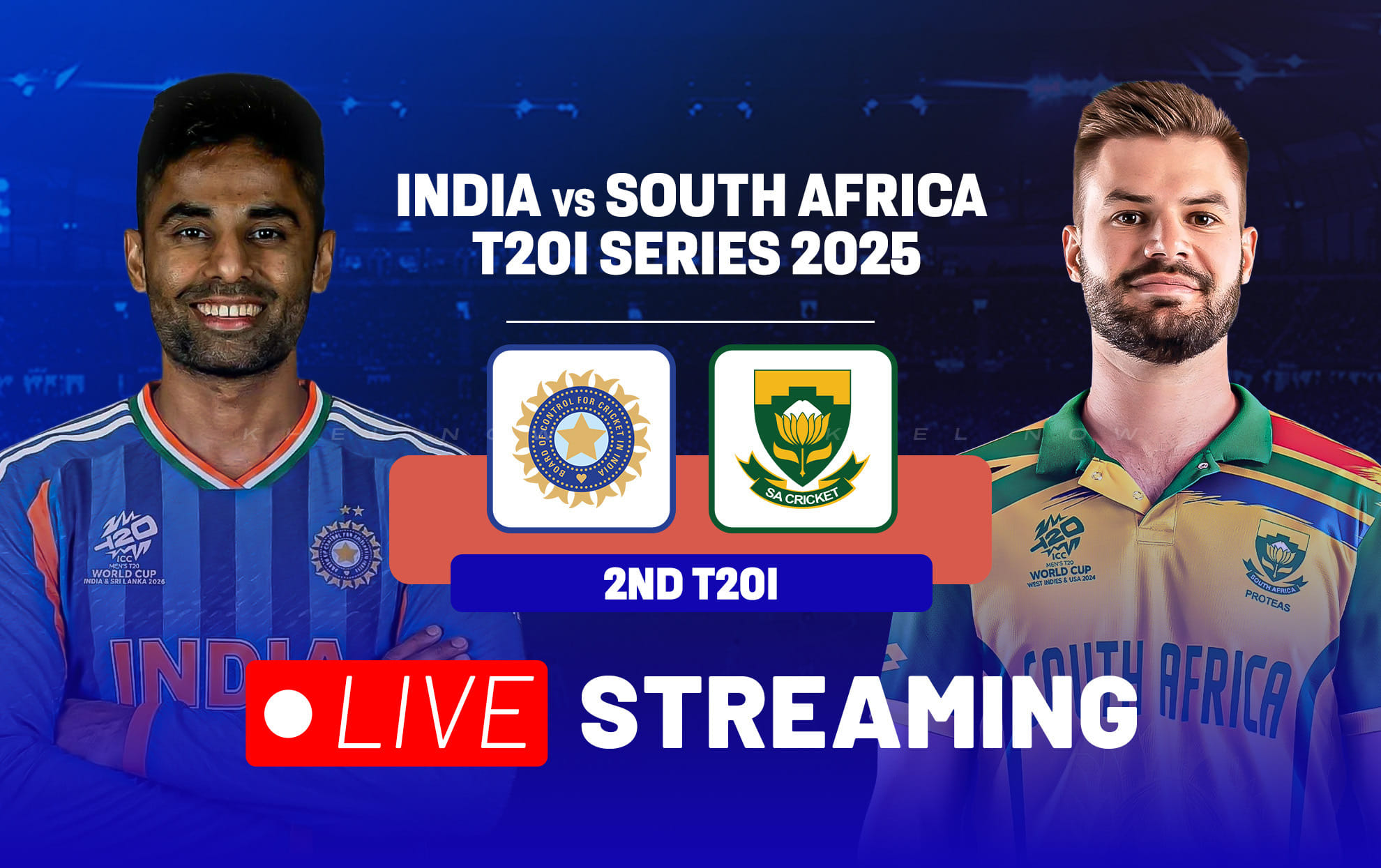 IND vs SA: Live streaming details, when and where to watch 2nd T20I of India vs South Africa T20I series 2025
