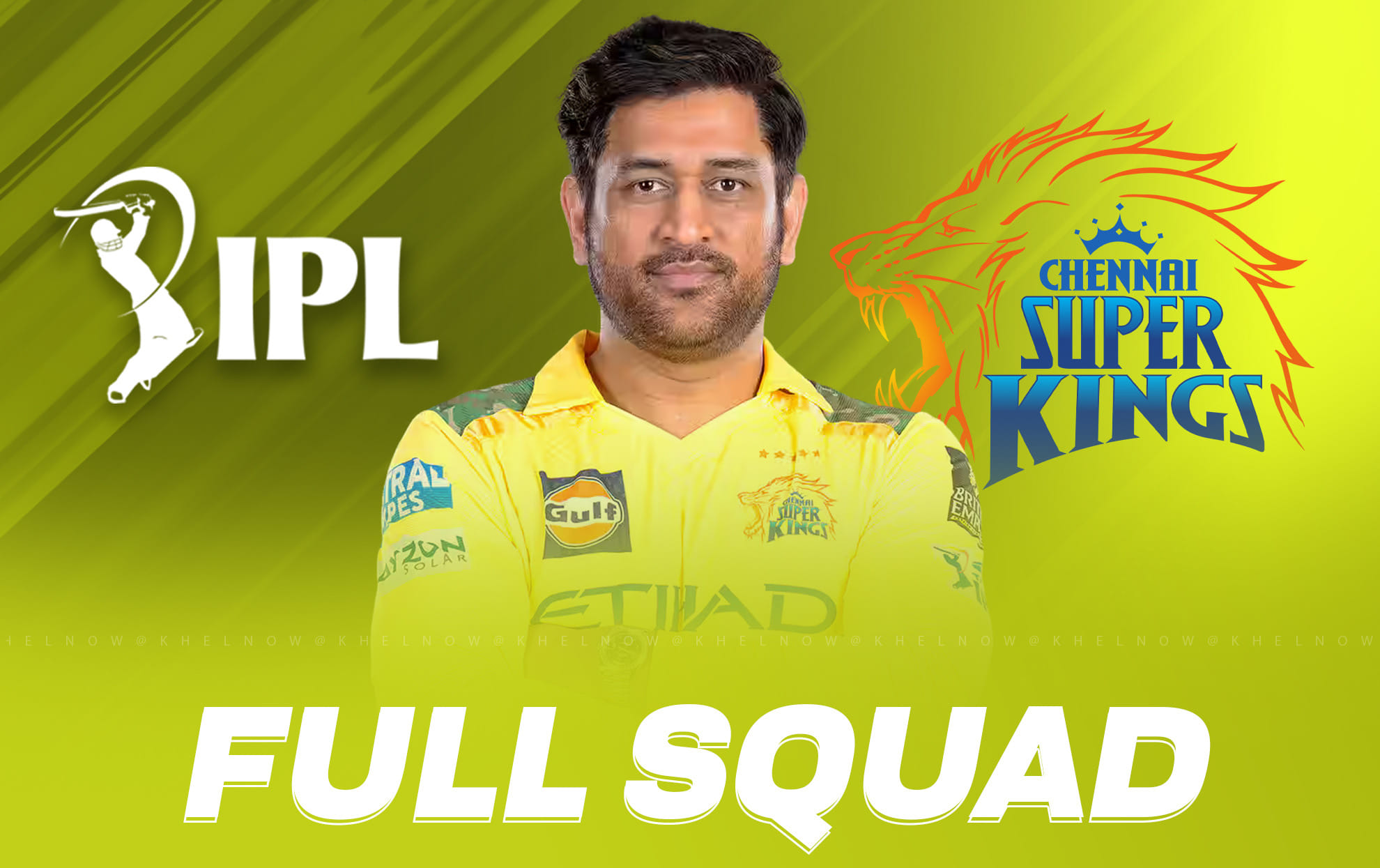 IPL 2026: Full squad of CSK after mini-auction ft. MS Dhoni, Prashant Veer