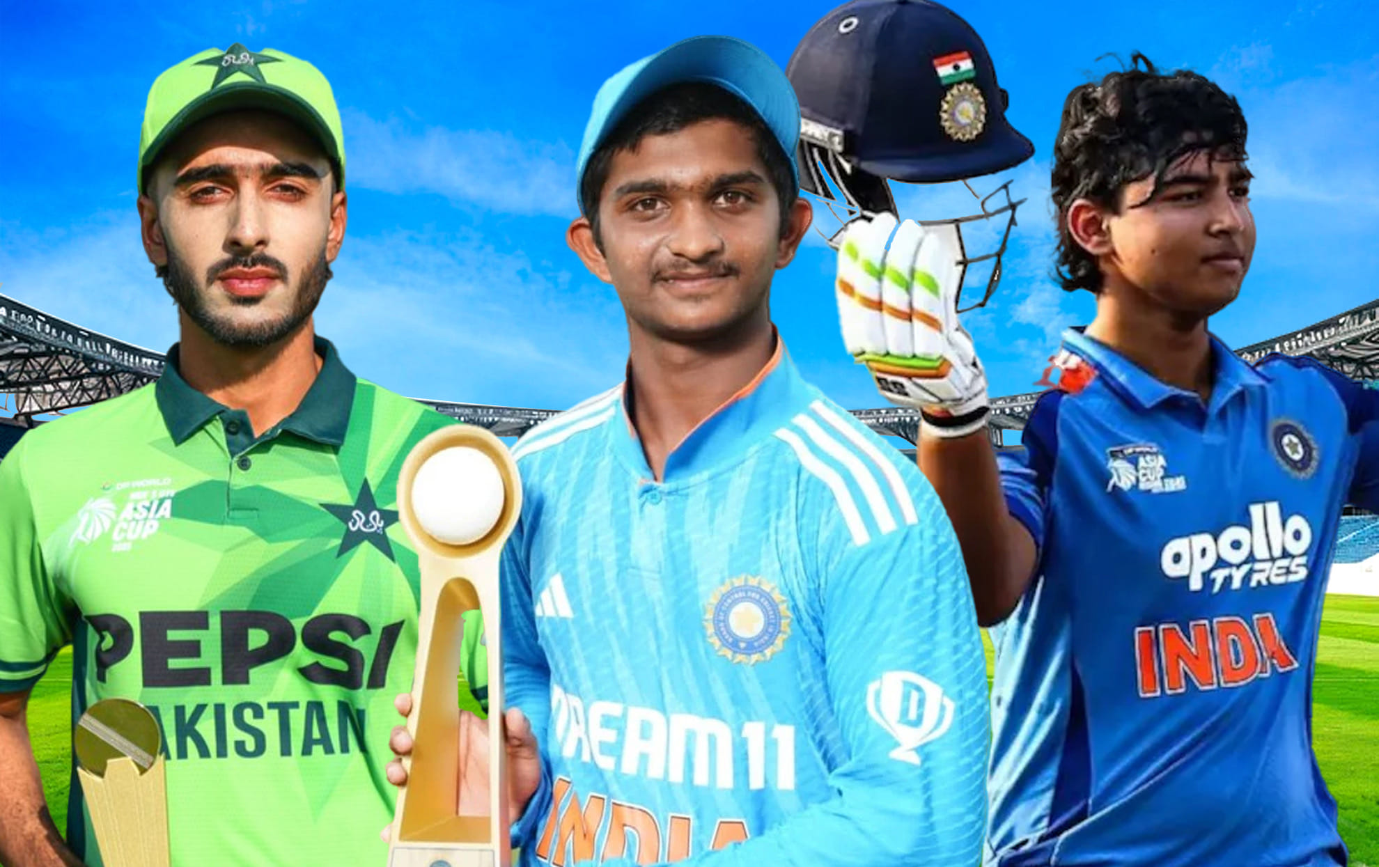 Top five batsmen with Most runs in U19 Asia Cup 2025