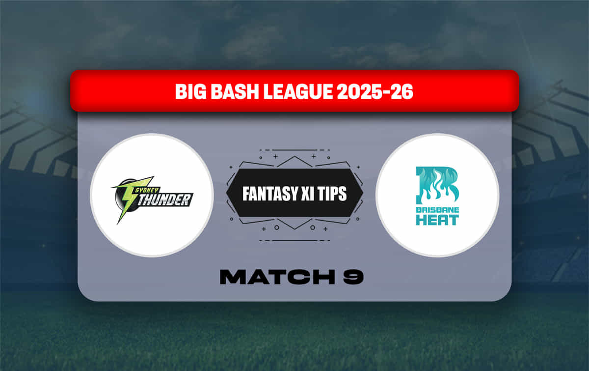 THU vs HEA Dream11 Prediction, Dream11 Playing XI, Today Match 9, Big Bash League 2025-26