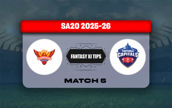 SEC vs PC Dream11 Prediction, Dream11 Playing XI, Today Match 5, SA20 2025-26
