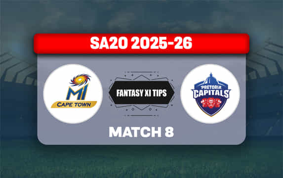 MICT vs PC Dream11 Prediction, Dream11 Playing XI, Today Match 8, SA20 2025-26