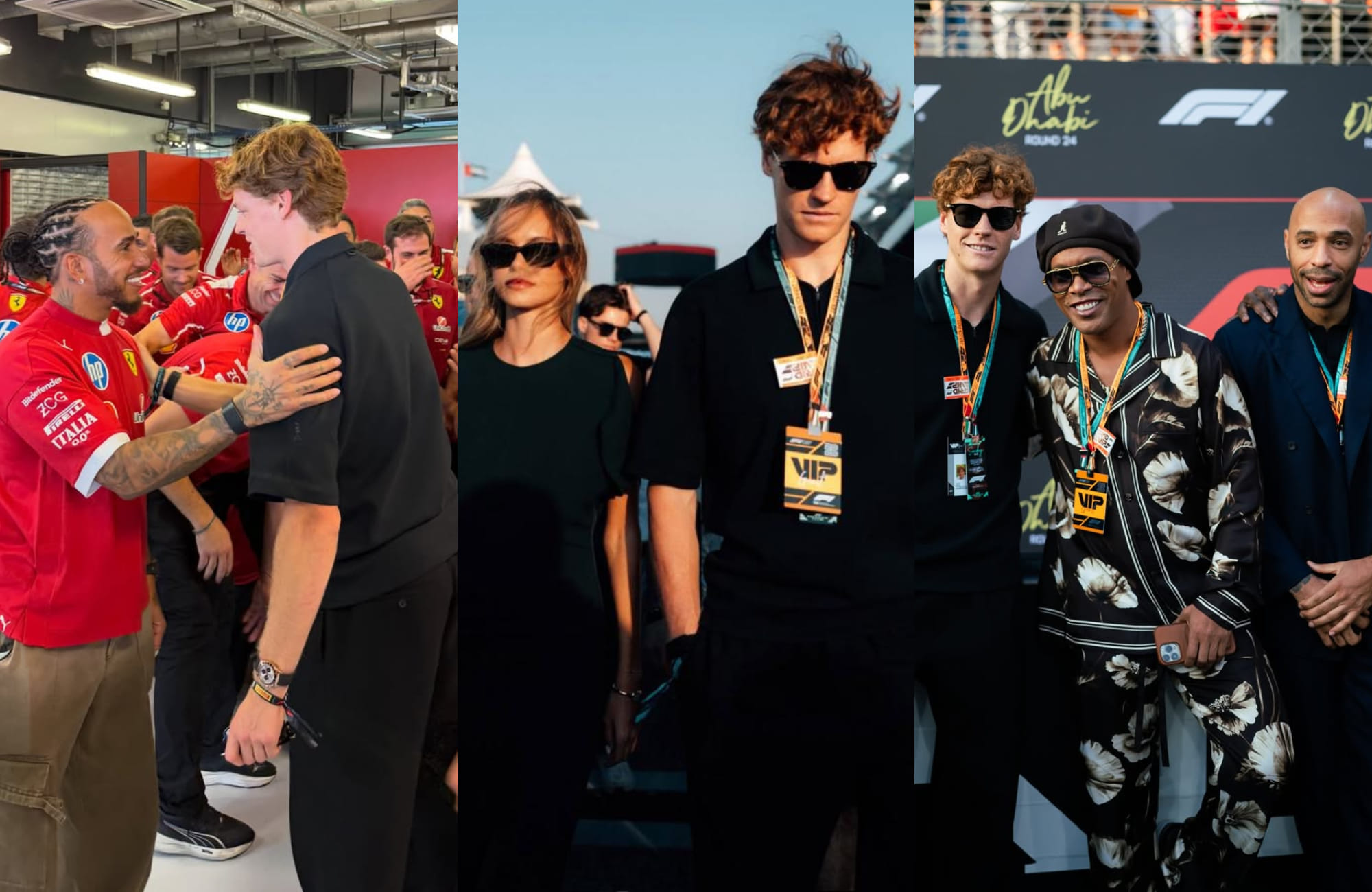 Jannik Sinner, girlfriend Laila Hasanovic spotted at F1 Abu Dhabi GP during tennis off season [See Pics]