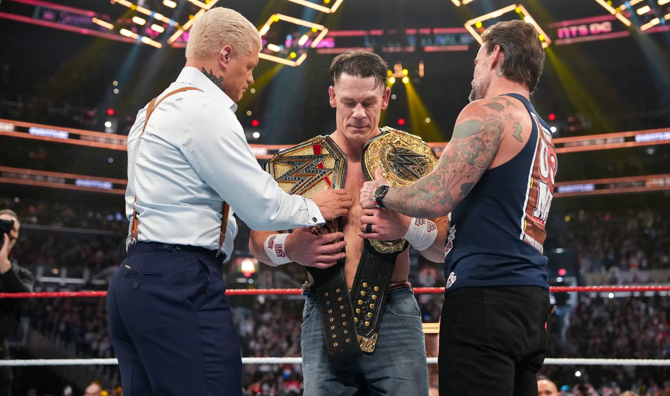 John Cena Cody Rhodes CM Punk WWE Saturday Night's Main Event