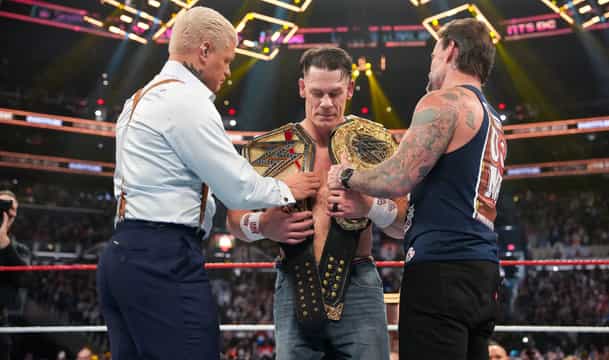 John Cena Cody Rhodes CM Punk WWE Saturday Night's Main Event