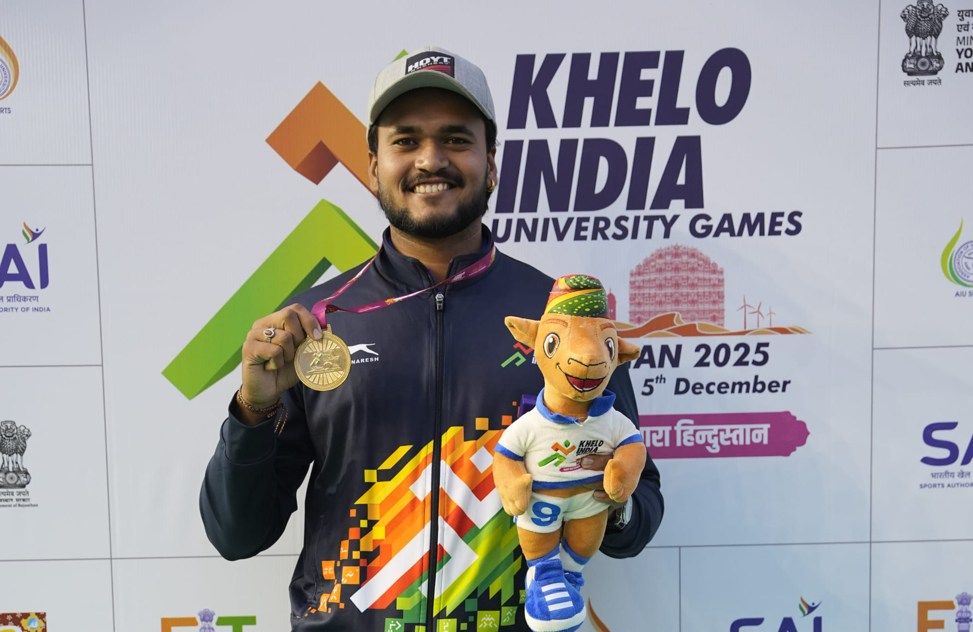 Khelo India University Games 2025: Prathmesh Fuge’s remarkable journey ends in double gold