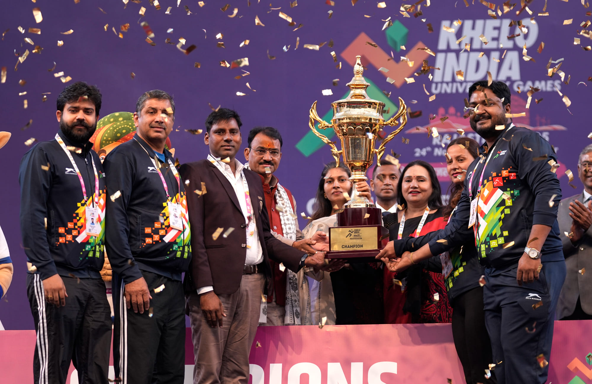 Khelo India University Games 2025: Chandigarh University retain Crown with 42 gold medals