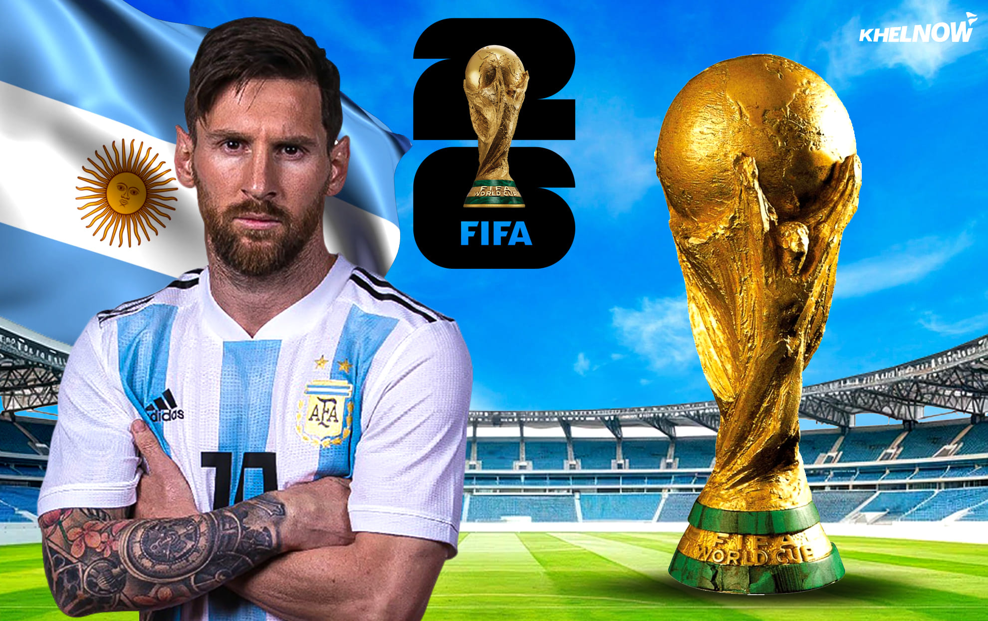 Who will Lionel Messi's Argentina face in FIFA World Cup 2026 group stage?
